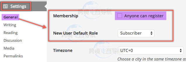 在WordPress中禁用新用户注册
