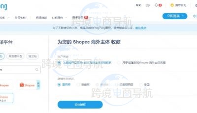 Shopee海外主体店铺