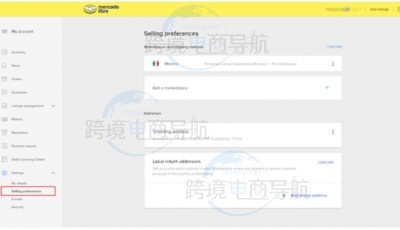 Selling preferences