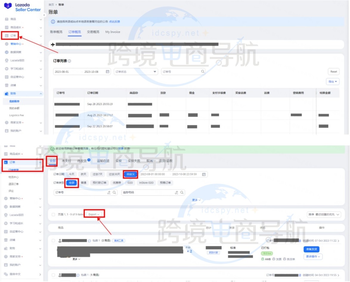 Lazada海外主体后台
