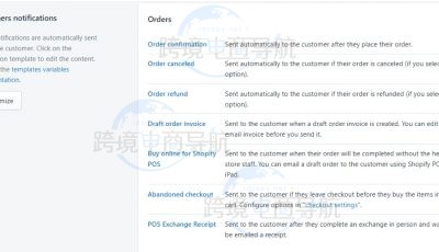 订单类通知