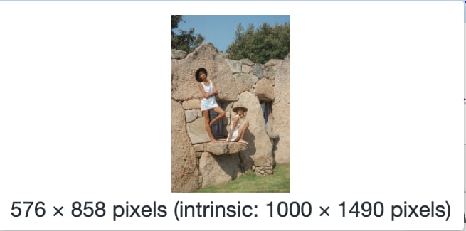 用户在浏览器中实际看到的尺寸比渲染的尺寸大