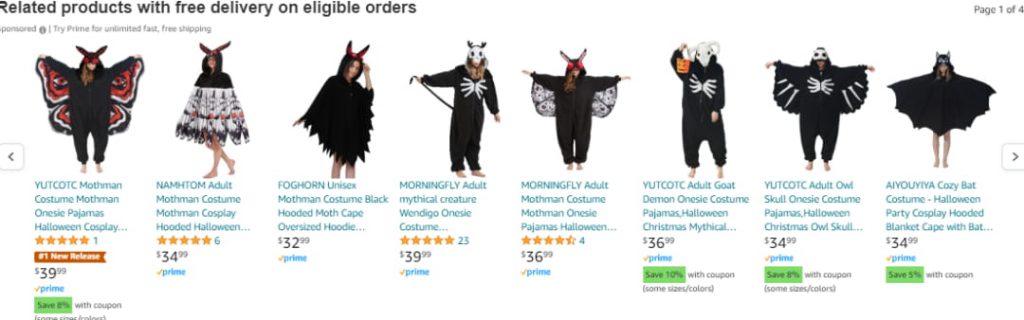 天蛾人相似款式链接