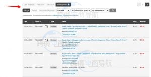 下载ThemeForest发票