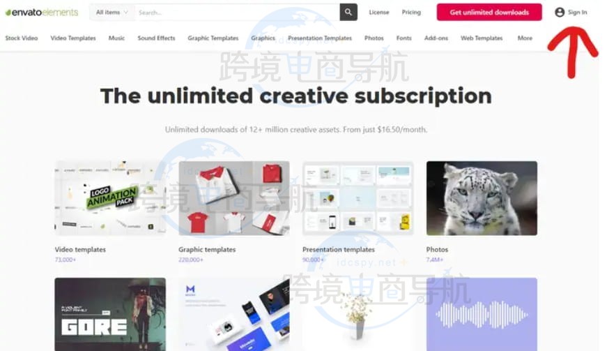 下载Themeforest主题或者插件购买许可证书
