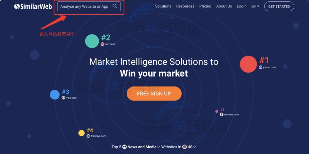 similarweb分析网站