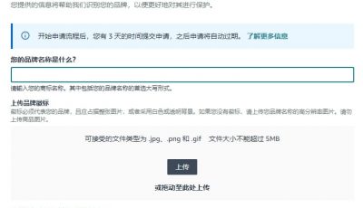 亚马逊品牌备案