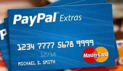 PayPal提现和付款的银行卡