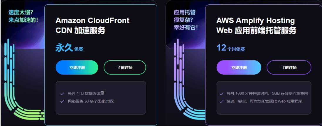 亚马逊云科技个人开发好物年终回馈