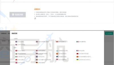 商标的数据范围