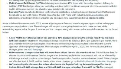 亚马逊新公告