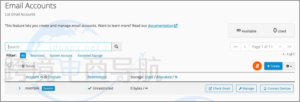 选择Create New Email