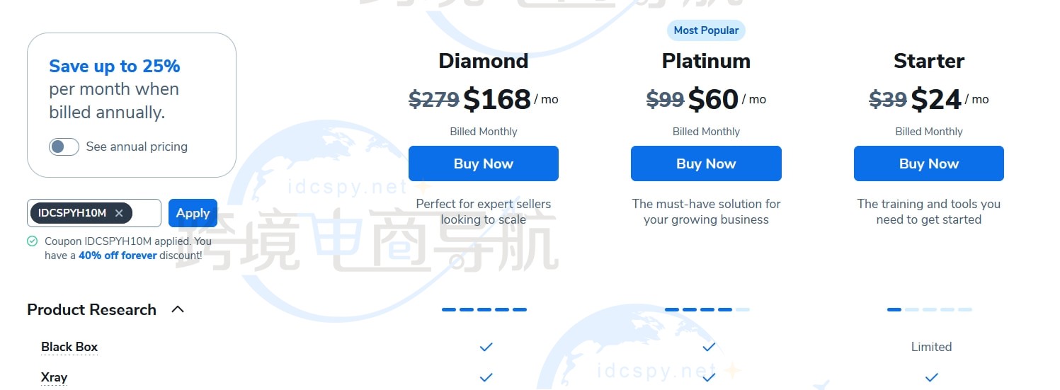 Helium 10新年活动购买指引