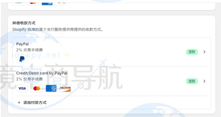 Shopify 设置截图