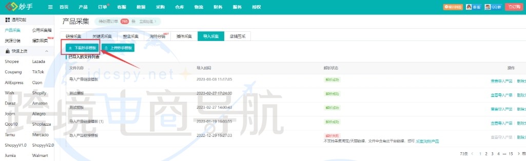 点击下载妙手模板