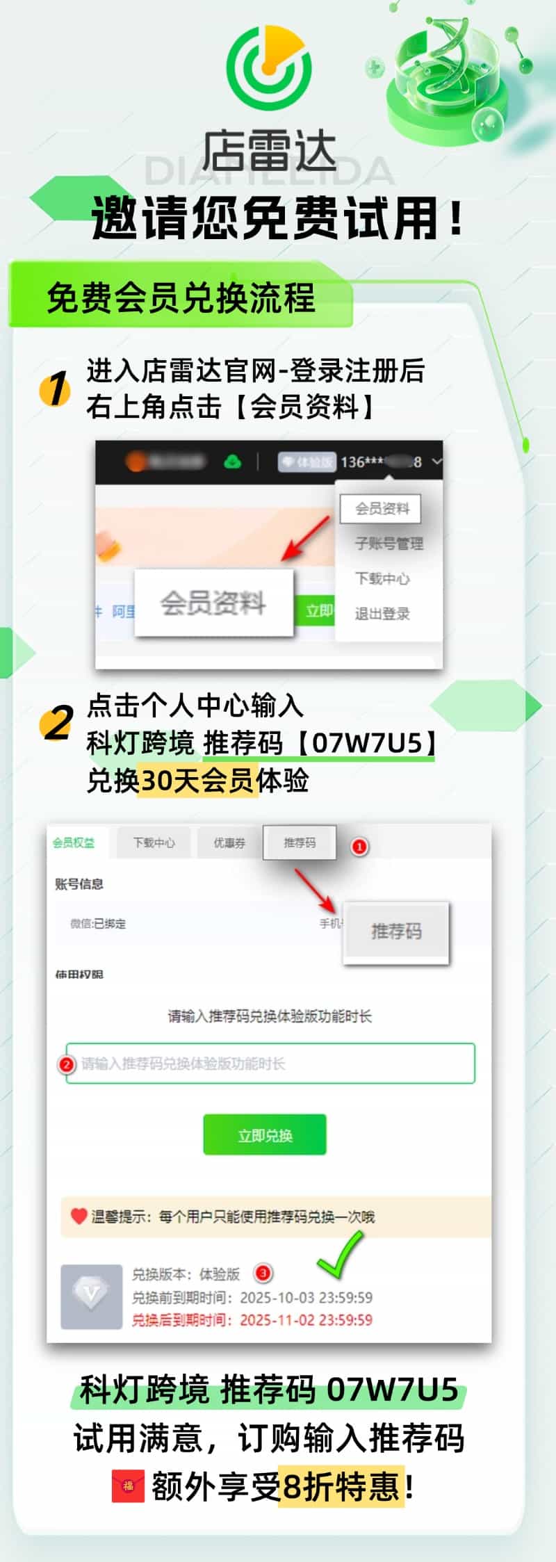 点雷达免费试用领取方式