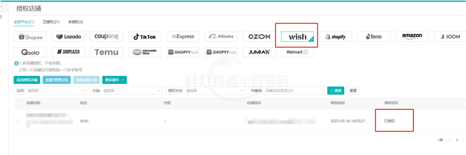妙手店铺授权的位置