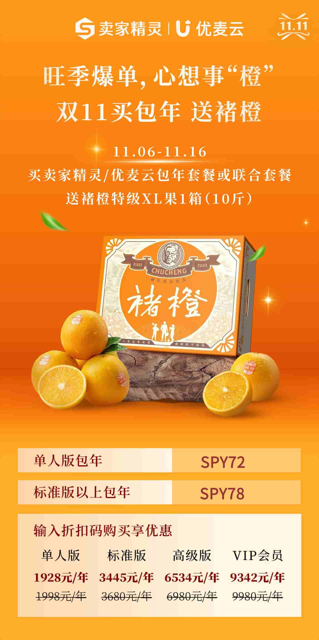 卖家精灵双11活动