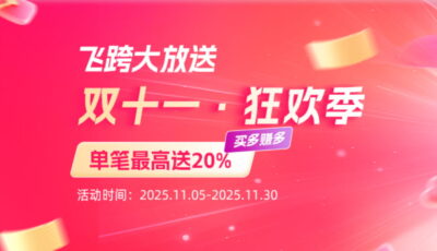 飞跨浏览器双十一