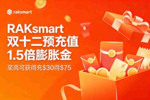 RAKsmart双12限时福利