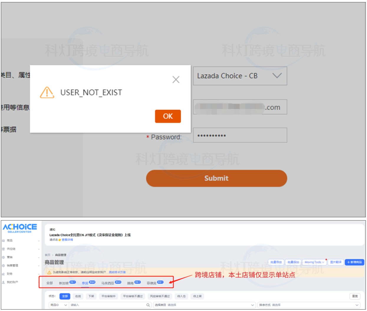 Lazada全托管后台