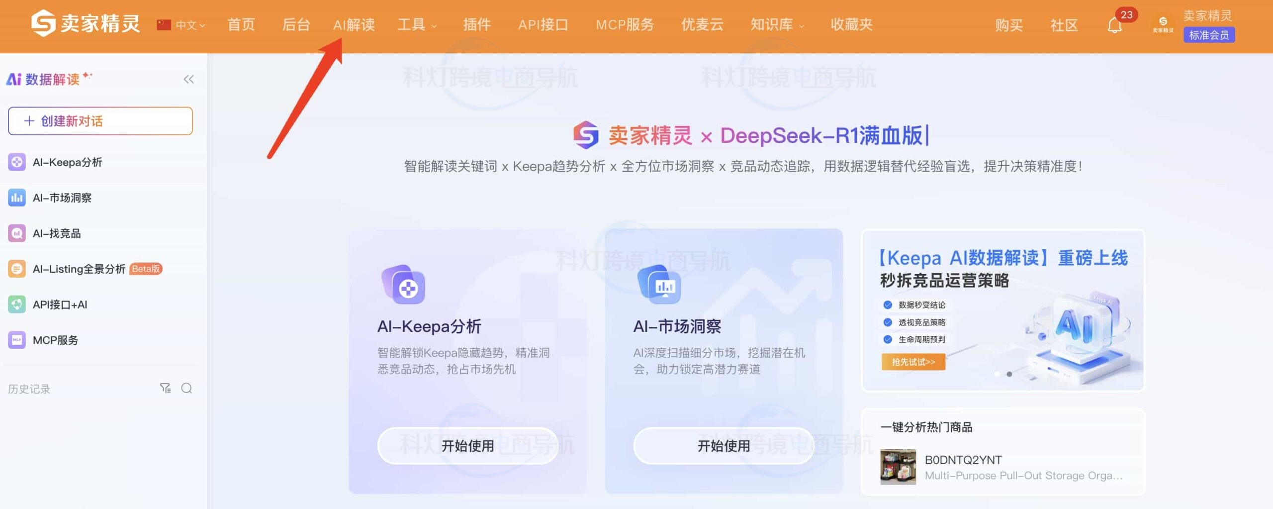 卖家精灵的战略选择