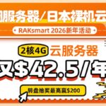 raksmart新年活动