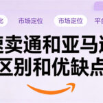速卖通和亚马逊区别和优缺点