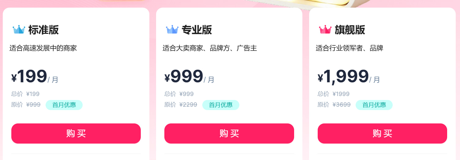 月付价格