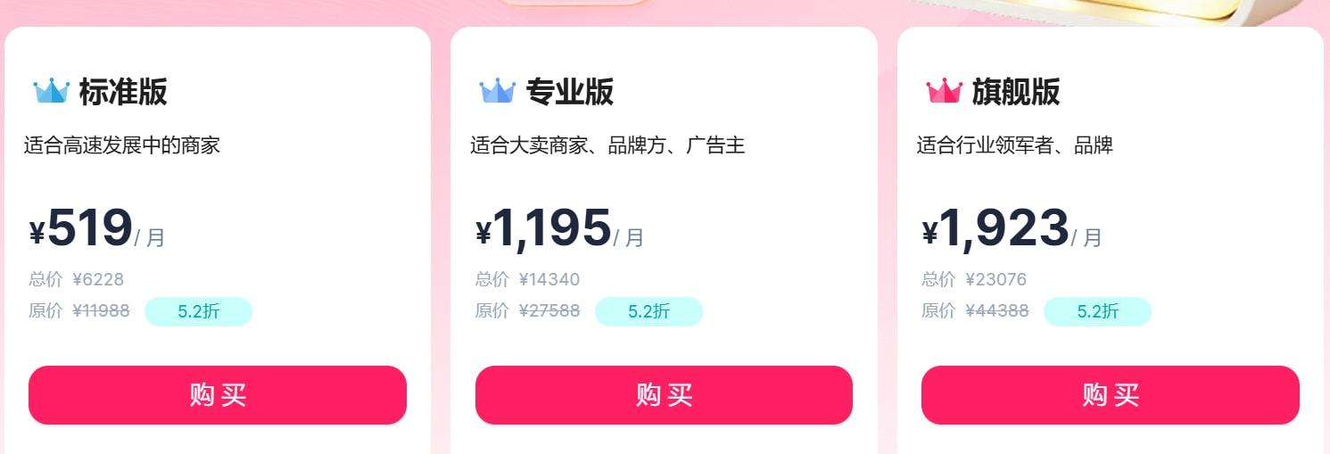 年付价格